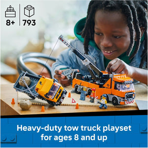 Lego City Heavy Duty Recovery Tow Truck with Crane 60467