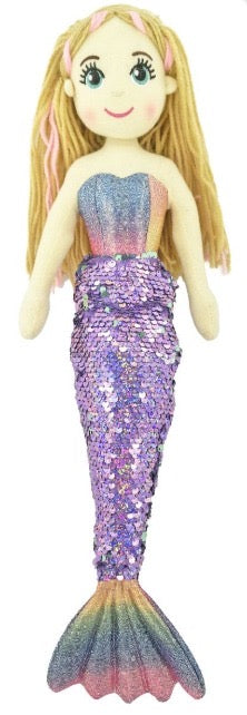 Cotton Candy Adele Flip-Sequin Mermaid