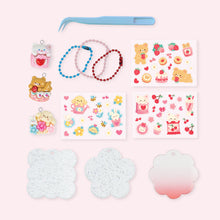 Load image into Gallery viewer, Tiger Tribe Kawaii Bag Charms Sticker Craft Kit
