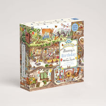 Load image into Gallery viewer, Brown Bear Wood Bunny&#39;s Birthday 100 piece puzzle
