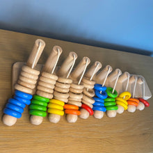 Load image into Gallery viewer, Bajo Wooden Rope Abacus
