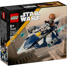 Load image into Gallery viewer, Lego Star Wars Plo Koon&#39;s Jedi Starfighter Microfighter 75400
