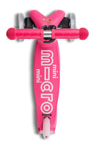 Load image into Gallery viewer, Micro Mini Micro Deluxe Foldable 3 Wheel Scooter Pink
