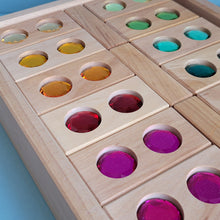 Load image into Gallery viewer, Papoose Wooden Full Double Gem Set of Blocks
