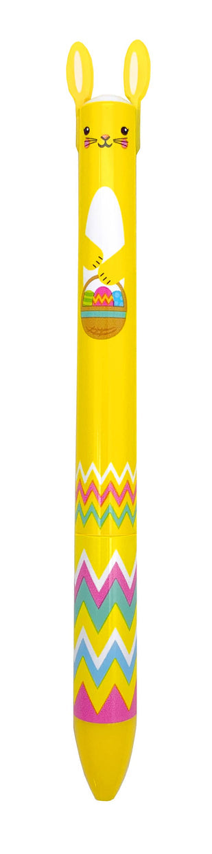Twice as Nice 2 Colour Click Pen Rainbow
