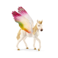 Load image into Gallery viewer, Schleich Winged Rainbow Unicorn Foal
