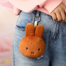 Load image into Gallery viewer, Miffy Plush Purse Keychain - Brown

