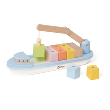 Load image into Gallery viewer, Classic World Wooden Block Boat
