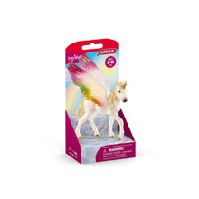 Load image into Gallery viewer, Schleich Winged Rainbow Unicorn Foal

