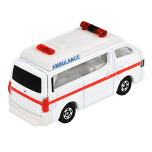 Load image into Gallery viewer, Tomica No. 18 Nissan NV350 caravan ambulance

