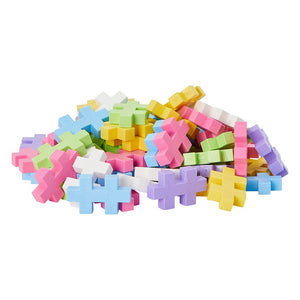 Plus-Plus BIG Metal Suitcase Pastel 70pcs