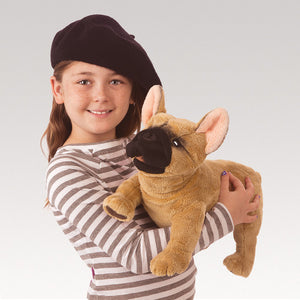 Folkmanis French Bulldog Puppet