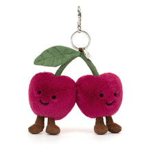 Load image into Gallery viewer, Jellycat Cherries Bag Charm
