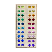 Load image into Gallery viewer, Papoose Wooden Full Double Gem Set of Blocks
