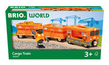 Load image into Gallery viewer, BRIO Gold Cargo Train 6 Pieces 36049
