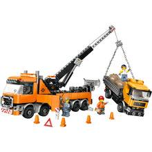 Load image into Gallery viewer, Lego City Heavy Duty Recovery Tow Truck with Crane 60467
