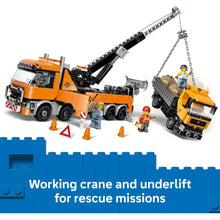 Load image into Gallery viewer, Lego City Heavy Duty Recovery Tow Truck with Crane 60467
