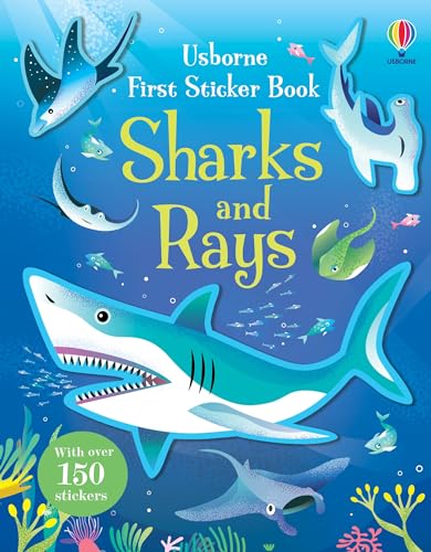 Usborne First Sticker Book Sharks and Rays