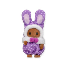 Load image into Gallery viewer, Sylvanian Families Cutie Collectables- Colourful Bunny Costume Babies
