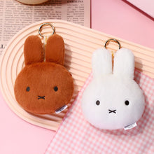 Load image into Gallery viewer, Miffy Plush Purse Keychain - White
