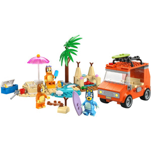 Lego Bluey's Beach & Family Car Trip 11202
