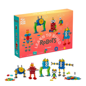 Plus-Plus Learn to Build Robots 275pcs