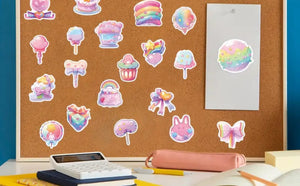 50pc Candy Stickers