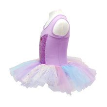 Load image into Gallery viewer, Pink Poppy DisneyThe Little Mermaid Sparkle Tiered Tutu Dress 3-4
