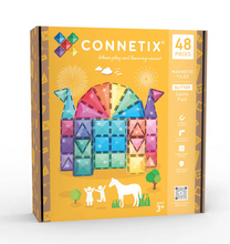 Load image into Gallery viewer, Connetix Glitter Castle Pack 48 Pieces

