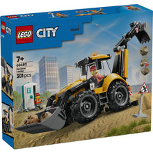 Load image into Gallery viewer, LEGO CIty Yellow Backhoe Loader 60480
