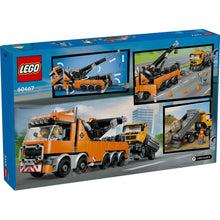 Load image into Gallery viewer, Lego City Heavy Duty Recovery Tow Truck with Crane 60467
