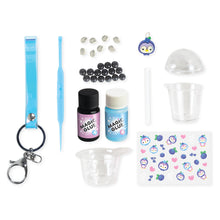 Load image into Gallery viewer, Tiger Tribe Blueberry Bubble Tea Bag Charm Kit
