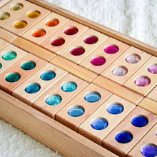 Load image into Gallery viewer, Papoose Wooden Full Double Gem Set of Blocks

