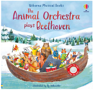 Usborne Musical Book - The Animal Orchestra plays Beethoven