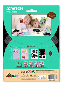 Avenir Scratch Princess Greeting Cards