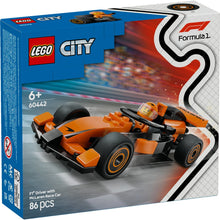 Load image into Gallery viewer, Lego City F1 Driver with McLaren Race Car 60442
