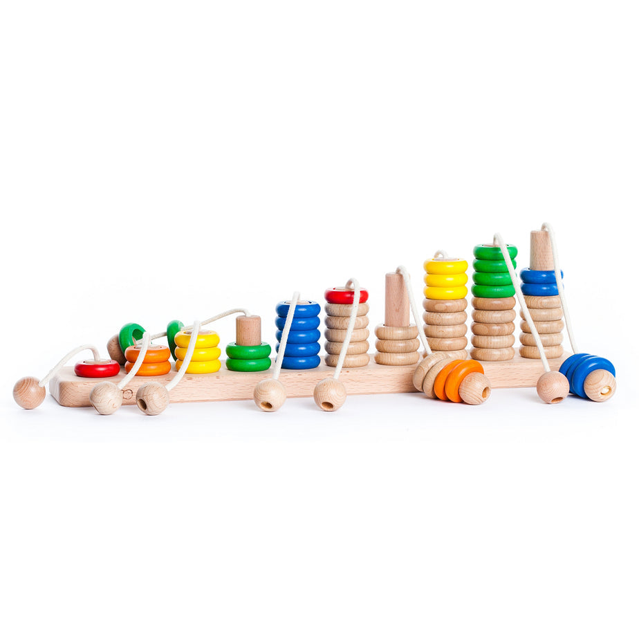 Bajo Wooden Rope Abacus