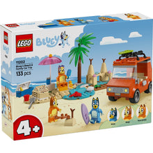Load image into Gallery viewer, Lego Bluey&#39;s Beach &amp; Family Car Trip 11202
