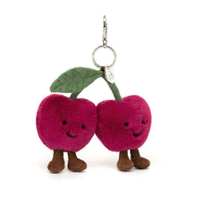Load image into Gallery viewer, Jellycat Cherries Bag Charm
