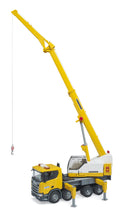 Load image into Gallery viewer, Bruder Scania R-Series Liebherr Crane Truck w/Light &amp; Sound
