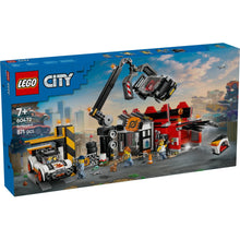 Load image into Gallery viewer, Lego City Scrapyard with Cars 60472
