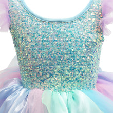 Load image into Gallery viewer, Pink Poppy Fairy Magic Blue Party Dress 3-4
