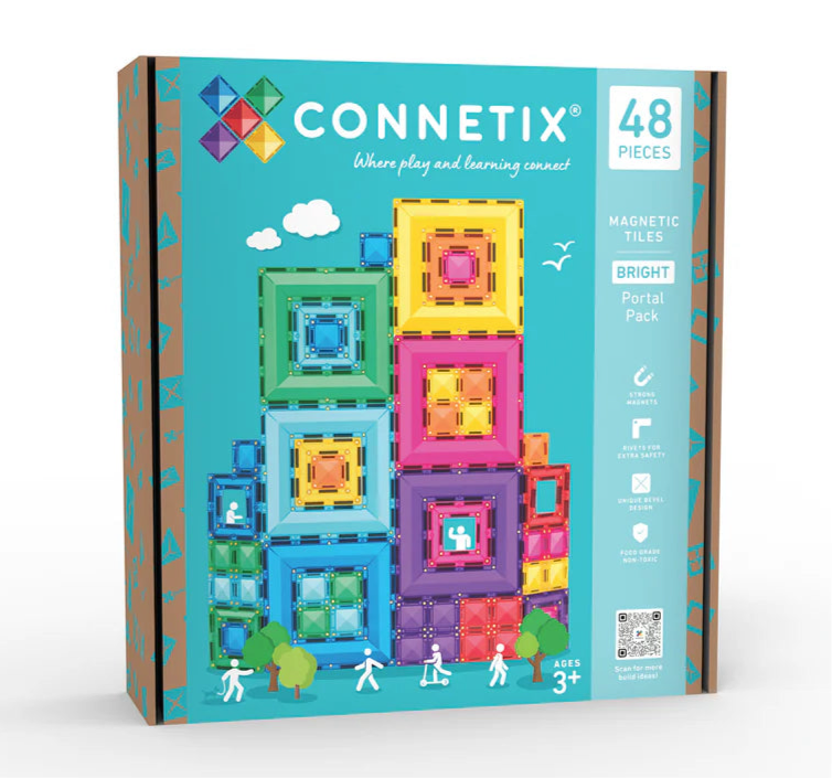 Connetix Bright Portal Pack 48 Pieces