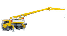 Load image into Gallery viewer, Bruder Scania R-Series Liebherr Crane Truck w/Light &amp; Sound
