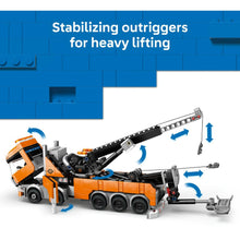 Load image into Gallery viewer, Lego City Heavy Duty Recovery Tow Truck with Crane 60467
