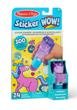 Load image into Gallery viewer, Melissa &amp; Doug On The Go - Sticker WOW! Purple Unicorn
