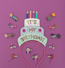 Load image into Gallery viewer, Mimi &amp; Lula Birthday Cake Headdress
