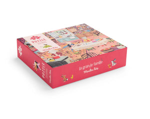 Moulin Roty La Grande Famille Puzzle ‘A La Maison’