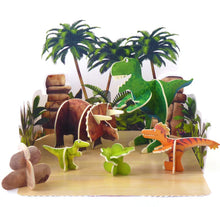 Load image into Gallery viewer, Dinosaurs Pop-out Playset
