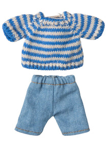 Maileg Big Brother Mouse Knitted Sweater and Pants